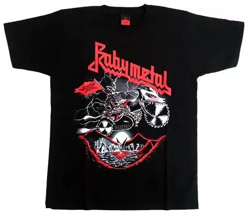 BABYMETAL Metal God Tee Black T T-Shirt Official 2015 Tour Size L 3XL