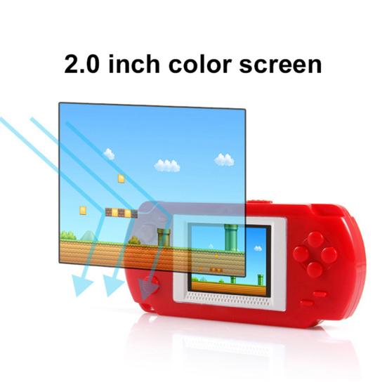 HBK-502 2inch Color Retro Games Console Screen 268 Gaming Machine Kids Gift