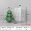 Creative Christmas Tree Silicone Candle Mold DIY Aroma Plaster Resin Molds Christmas Decoration Candle Making Supplies