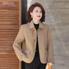 Yuzhaolin Women's Double-Sided Woolen Short Coat