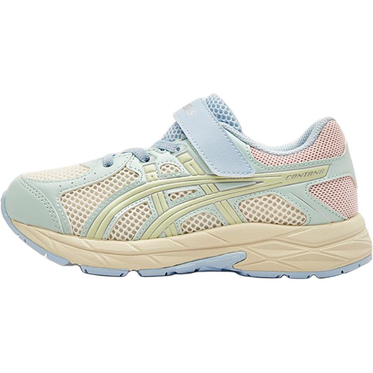 

Asics Running Kids Contana Comfortable Versatile Shock Absorbing Durable Low Top Running Shoes Kids sneaker Beige 1014A377-103 32.5
