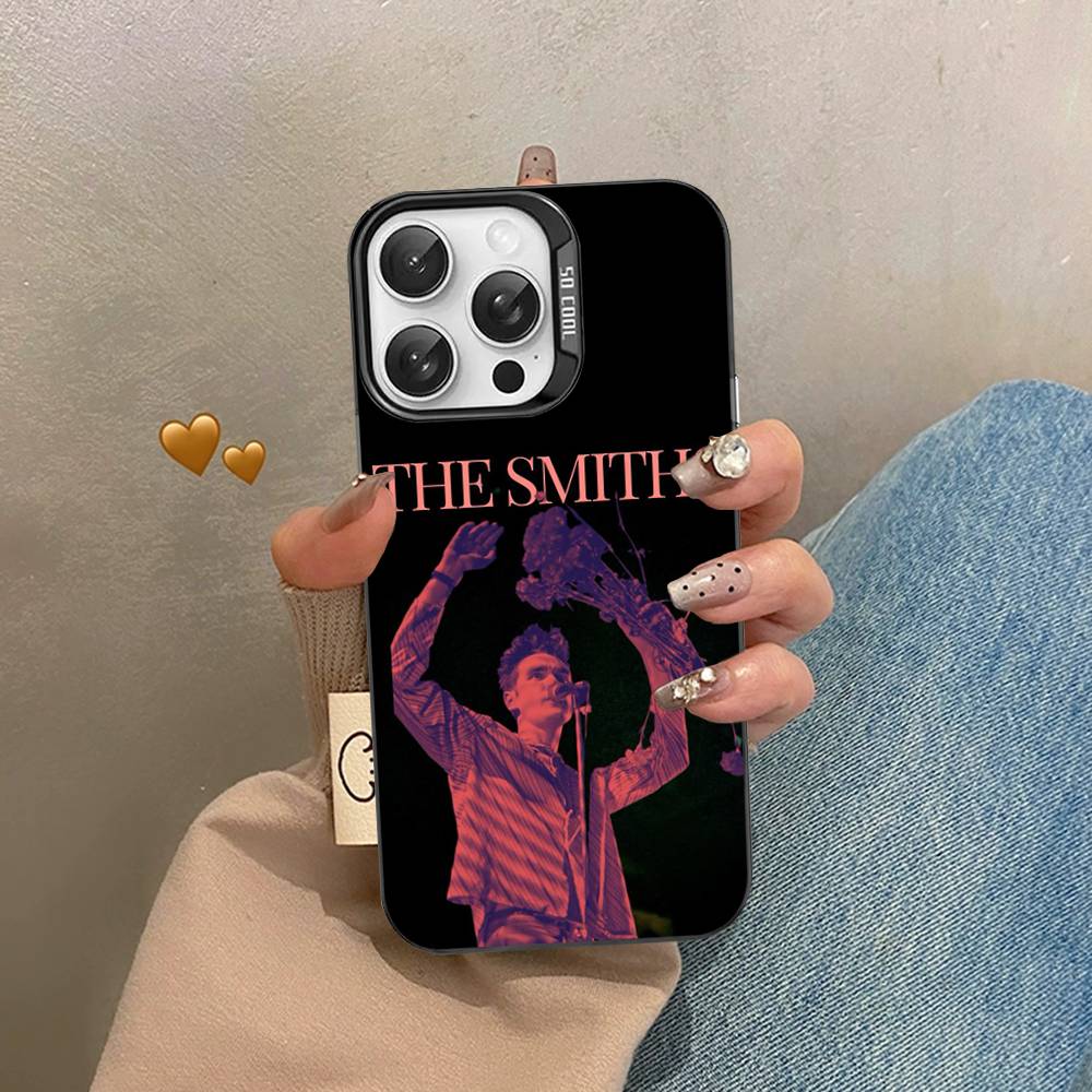 

Band The S-Smiths Phone Case For IPhone 17 16 15 14 11 12 13 Pro Max Plus Pro Colored Silver Cover iPhone 17 Air