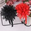 1PC Chiffon Flower Headbands Kids Girls Plastic Teeth Hairbands Floral Headband Children Girls Fashion Hair Aceessories