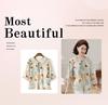 2025 Trendy Chiffon Summer Top for Moms – Mid-Sleeve Blouse for Middle-Aged and Elderly Women
