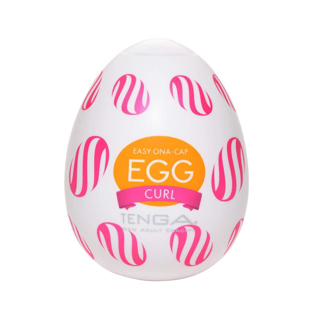 TENGA Tenga Egg Curl White 6-piece Set,