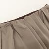 BALLSEY Beige Stretch Taffeta Random Tuck Long Skirt Skirt 36 greigeUsed