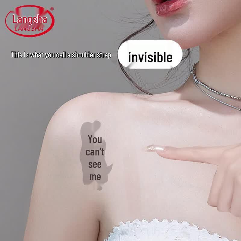 Langsaw Invisible Transparent Bra Straps One Size