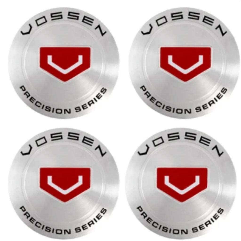 4 Stück 45mm 56mm 60mm 65mm VOSSEN Logo Autoaufkleber für leere Felgendeckel Emblem Felgennabenabdeckung Abzeichen Styling Zubehör