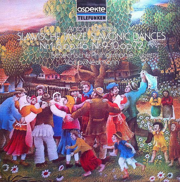

LP Record ANTONN DVOK THE CZECH PHILHARM Slawische Tnze Slavonic Dances 641303 Telefunken Germany Classical Used