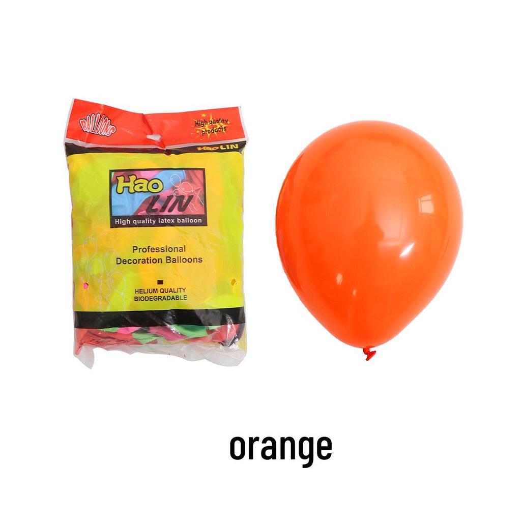 12-Inch Matte Latex Balloons - 2.8g Round for Party Decor