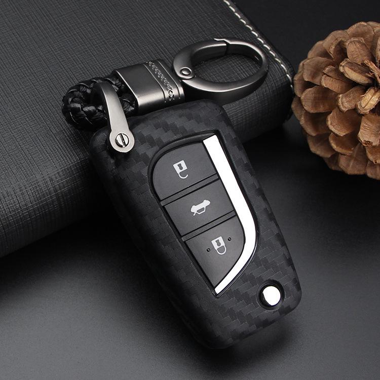 Key Case for Toyota Corolla, 17 Model Levin, Camry, Highlander, RAV4, Prado