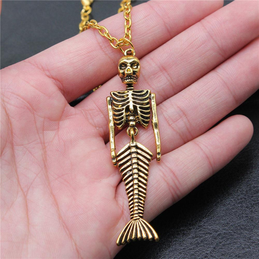 Amuletă talisman de culoare aurie, colier cu lanț lung de 45 cm sau 70 cm, bijuterii feminine, aniversare de nuntă, etnice pentru tine