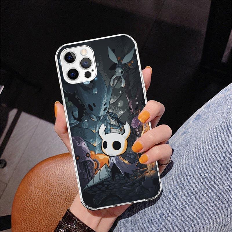 Hollow Knight Cartoon Phone Case For iPhone 17 Air 16 Pro Max 16E 15 + 14 Plus 11 12 13 Mini 7 8 SE Gift Print Cover Fundas 17 A