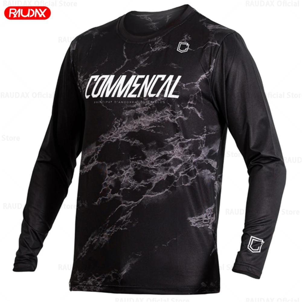 Commencal Cycling Quick Dry Motocross Jersey Downhil Mountain Bike DH Shirt MX Motorcycle Clothing Ropa For Boys MTB T-Shirts