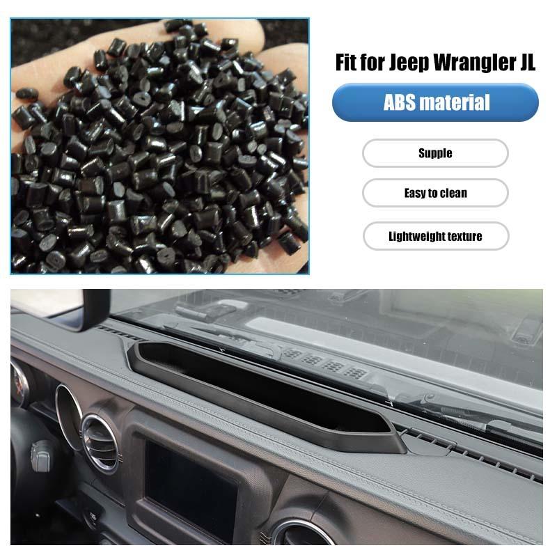  Central Control Panel  Organizer Storage Box Container For Jeep Wrangler JL JT Gladiator2018-2023 Stowing Tidying Accessories