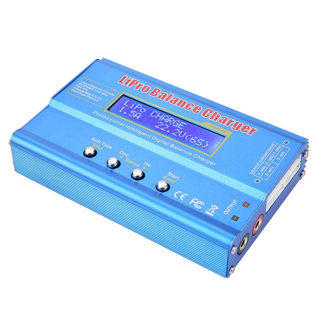 B6 80W Digital LCD Balance   Dis  for L  NiMH RC Battery(without Plug)