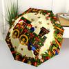 1 Stück Weihnachts-Zug Automatischer Öffnungs-Faltregenschirm - 8 Speichen Eisenrahmen, Outdoor, Festliches Geschenk für Fans, Reisende, Tägliche Nutzung.SS090