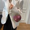 Glitzerndes Herzförmiges Handtaschen-Stickerei Damen-Kupplungstasche Pailletten-Abendbankett-Tasche Party