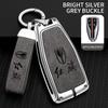 Zinc Alloy Leather Car Key Case Hongqi Hs5 H5 H9 Hs7 H7 L5 Hs3 L9 Keychain Keyless Housing Car Remote Key Protection Case