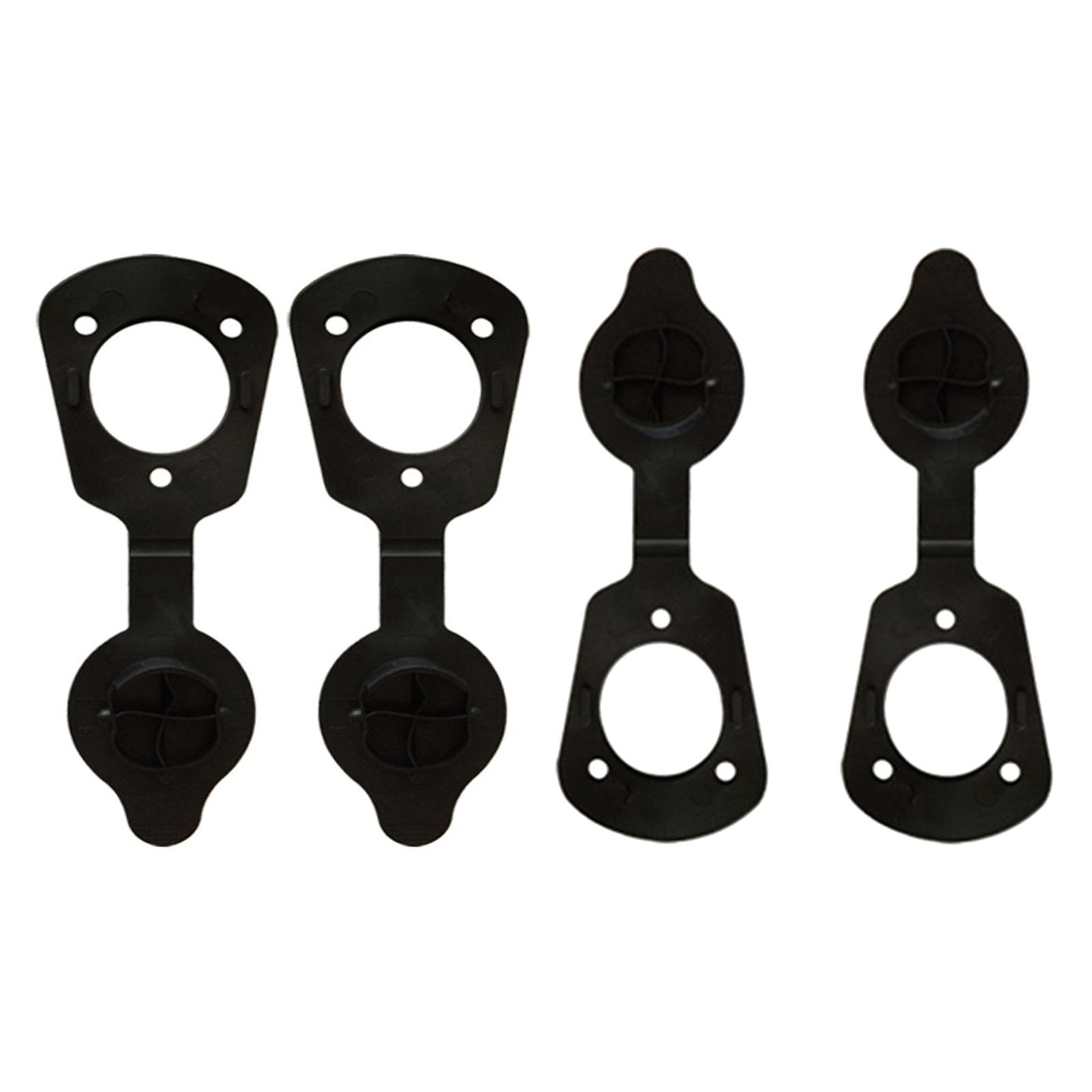 

4 шт. крышки держателя удочки резиновые крышки держателя удочки прокладка заподлицо рыболовные лодки крышки держателя удочки крышка прочная