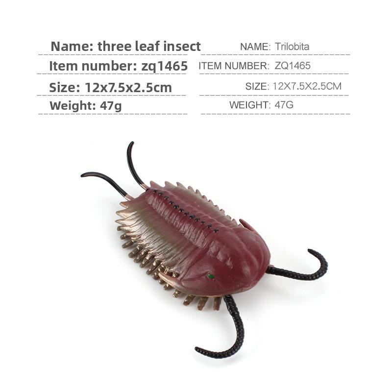 Аномалокарис Древнее Океаническое Существо ПВХ Фигурка Глубоководное Морское Животное Украшение для Аквариума Trilobite