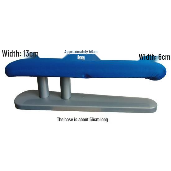 Compact Steaming Ironing Set: Round Stool, Board, Arm, Sleeve, Cage.