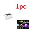 1pc LED Solar Path Stair Lights IP65 Waterproof Outdoor Garden Yard Fence Wall Lamp Staircase Night Light