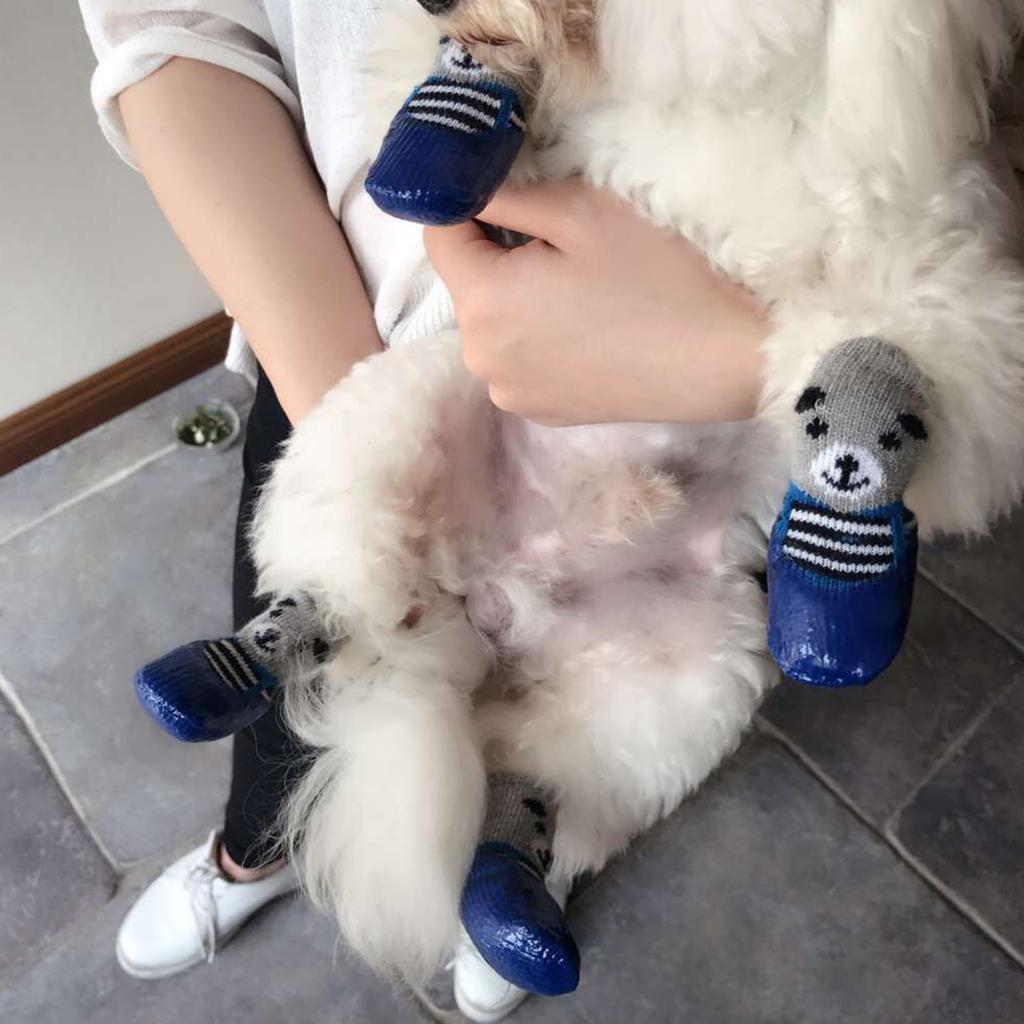 Waterproof Dog Socks Non-slip Dog Shoes Pet Outdoor Shoes Pet Dog Socks Anti-dirty Pet Shoes