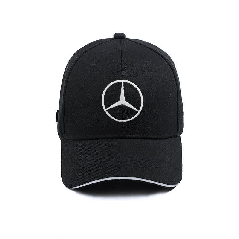 Fashion Men Women Car LOGO Baseball Cap Car Sun Hat For Mercedes Benz C260 C200 C180 GLA/E/C/E/S Class AMG E43 E260 E300 E320 E400