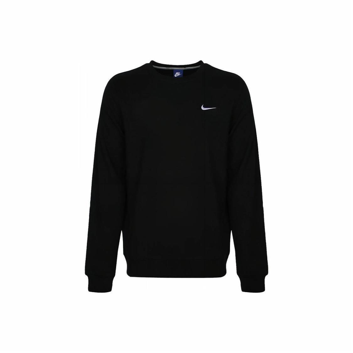 Nike Crewneck Pullover French Sweatshirt for Men Black XXL