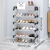 Simple Shoe Rack Multi Layer Dustproof Household Doorstep Shoe Cabinet Storage Space Saving Assembly Of Small Shoe Rack