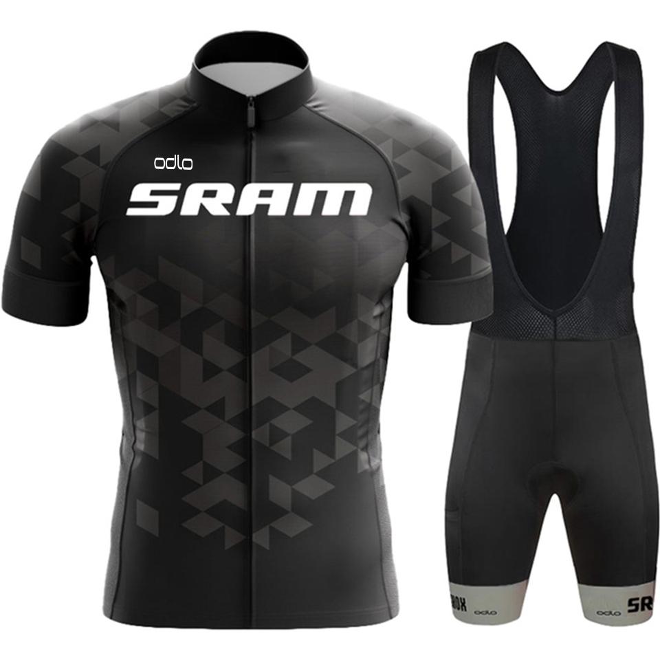 2026 SRAM Cyklistický dres Sada Letní cyklistické oblečení MTB oblečení na kolo Uniforma Maillot Ropa Ciclismo Pánský cyklistický oblek na kolo