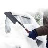 3 In 1 Extendable Ice Scraper Portable Car Glass Ice Scraper  for Front Windshield