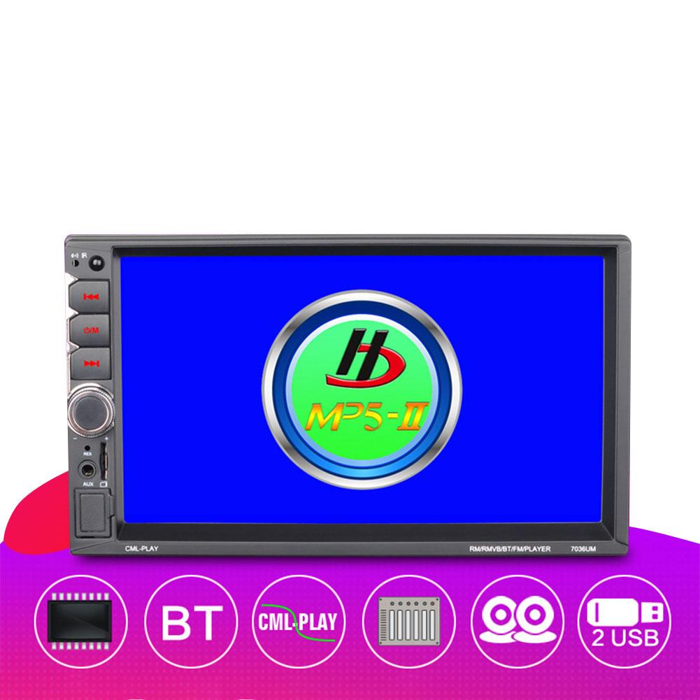 Car Multimedia Player Auto-radio 7" Touch Screen Video MP5 Player Auto Radio Backup Camera