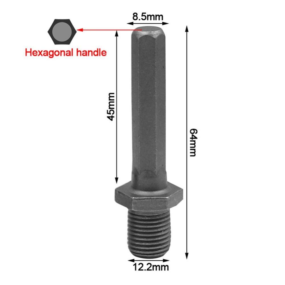 1Pcs Square Hex Round Hex Shank Connecting Rod Electric Drill Extension Rod