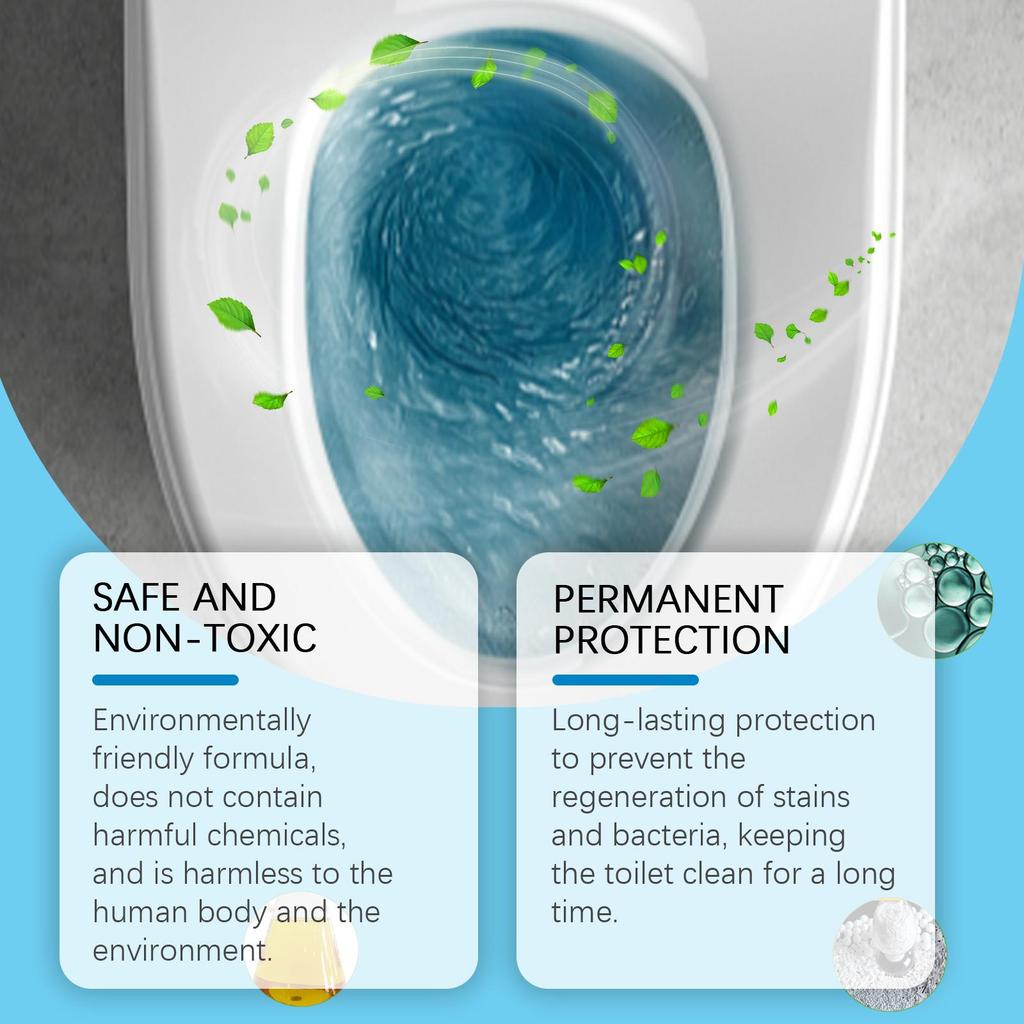 Jakehoe Splash Foam Toilet Cleaner Toilet Bowl Cleaner Stain Remover Odor Remover Toilet Bowl Cleaner