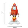 Solar System Outer Space Birthday 22in Planets Stand Astronaut Rocket Earth Balloons for Kids Starry Galaxy Party Decor Supplies