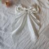 Woman Girls New Bowknot Streamer Hairpin Chiffon Ribbon Barrette Bow Back Head Spring Clip Headwear Fashion Hair Accessories