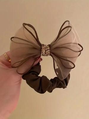 The New Bow Hair Accessory From Organza Features A High-end Hair Band and Headband for Girls