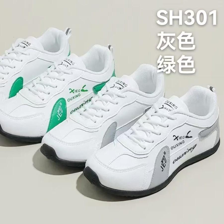 

2025 new flat-bottomed sports shoes casual trend women s shoes foreign trade explosion SH301 40 зелёный