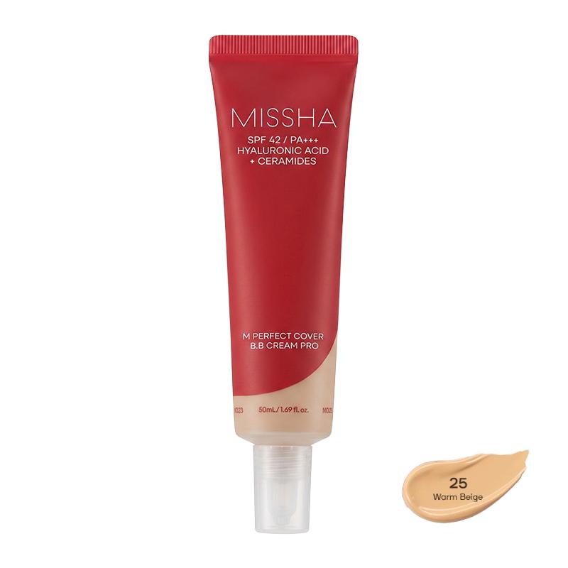 MISSHA M Perfect Cover BB Cream Pro SPF42 PA+++ 50ml (4 Options)