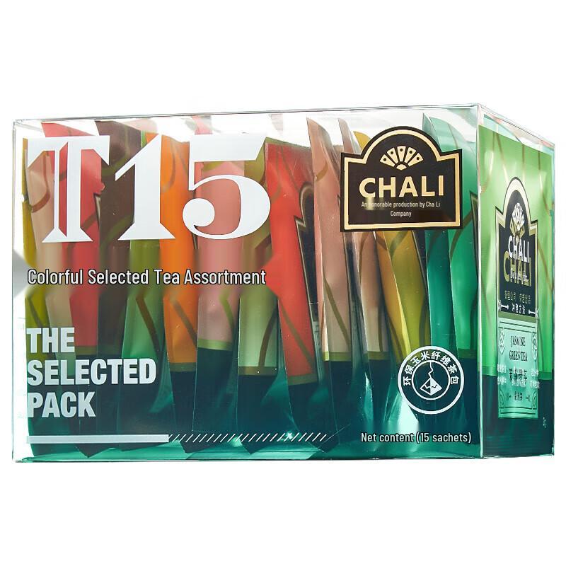 CHALI T15 Assorted Flower & Herbal Tea (15 Packs)
