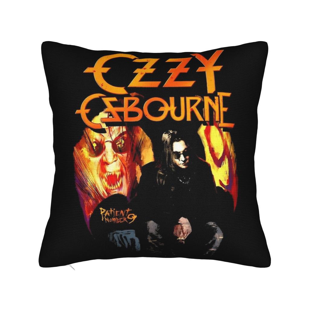 Pillow Case Ozzy Osbourne  Custom  Pillow Cover For Living Room Bed Chair Retro Trendy Pillowcases