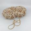 Dinner Bag Empty Rose Diamond Dinner Bag Hard Box Women's Bag Annual Meeting Evening Dress Bag Diamond Handbag