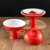Creative Melamine Pedestal Bowl for Restaurants: Perfect for Hot Pot, Ice Cream, Shaved Ice, and Desserts
