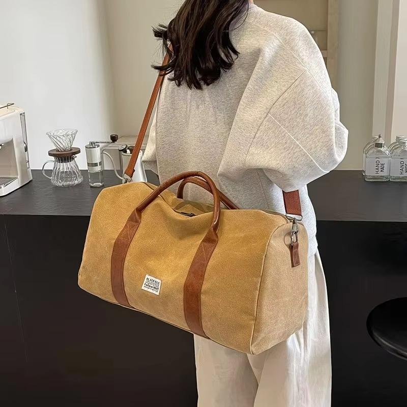 Neue geräumige Canvas-Tasche mit Reißverschluss im Retro-Stil für Damen, Henkeltasche 2026 – Hochwertige, vielseitige und elegante Einkaufstasche für Damen und Reisetaschen