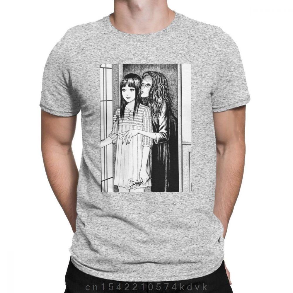Unisex Junji Ito T Shirt Tomie Japanese Kago Unisexga Horror Tomie Harajuku Cotton Clothing Short Sleeve Tees Party TShirts