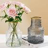 Transparent Glass Vase Large Mouthed Vase Living Room Bedroom Desktop Hydroponic Flower Arrangement Home Decoration Vases