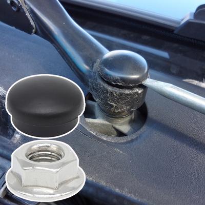 Per Skoda Octavia 1U 1Z 5E 1997-2019 Yeti 5L Seat Alhambra 7N Auto Parabrezza Anteriore Braccio Del Tergicristallo Tappo Dado bullone Rocker Vite di Copertura