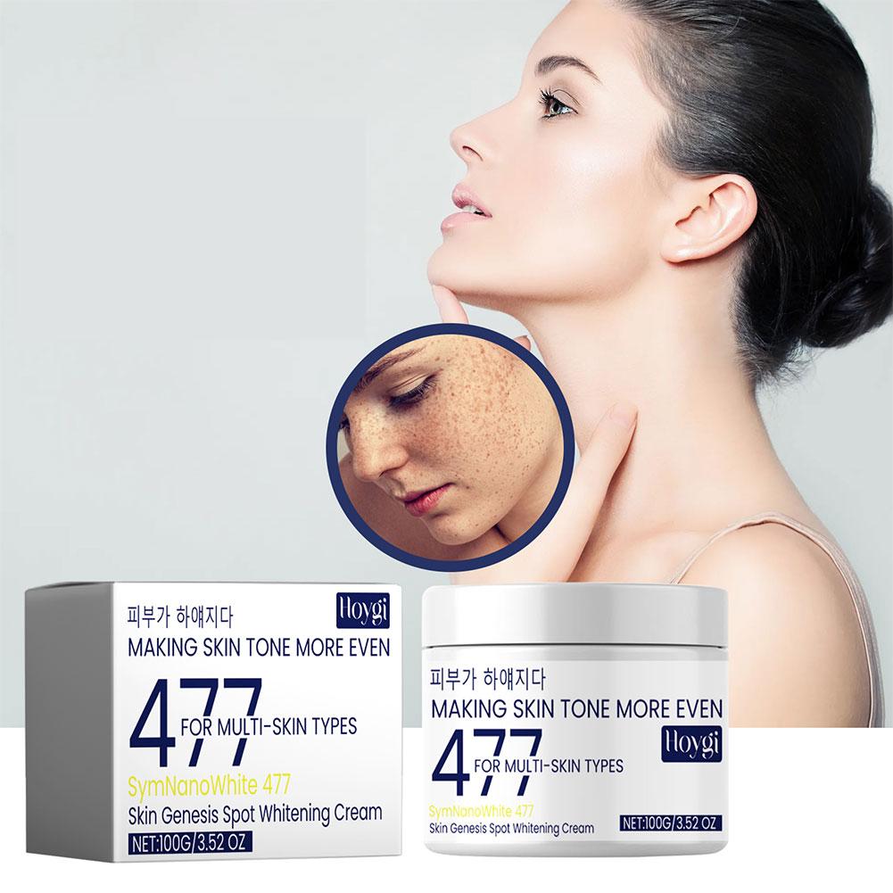 477Skin Genesis Spot Whitening Gream Fades Spot Brightens Moisturizes Skin Smoothes Relieves An R4M7